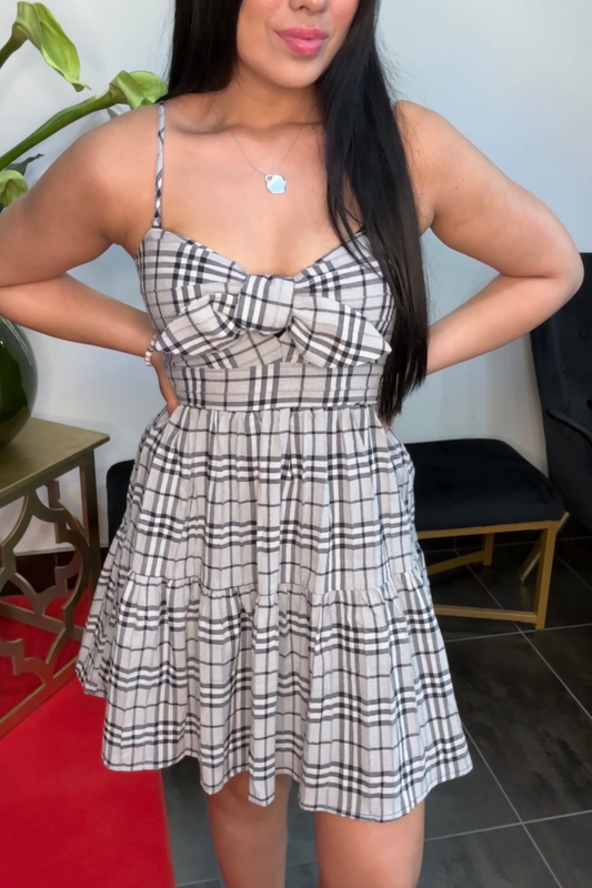 Plaid For You Mini Dress