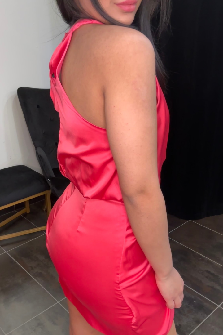 Wrap Me Up Mini Dress