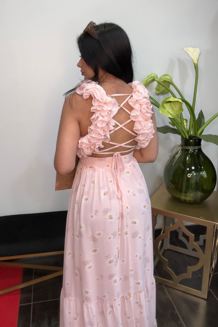 Ruffle Me Maxi Dress