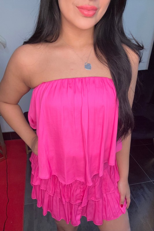 Barbie Let's Go Party Romper