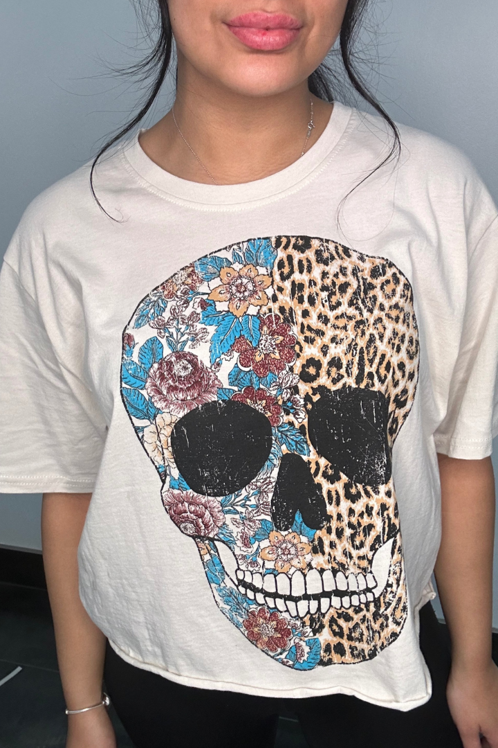 Skull Beauty Graphic Tee
