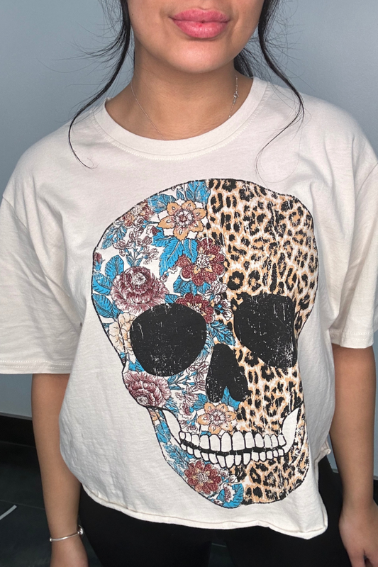 Skull Beauty Graphic Tee