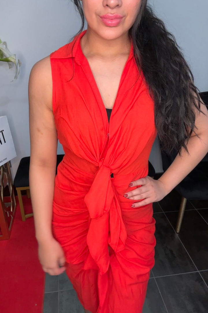 Mind My Own Midi Dress