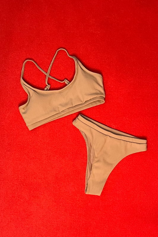 Fast Lane Ribbed Bikini