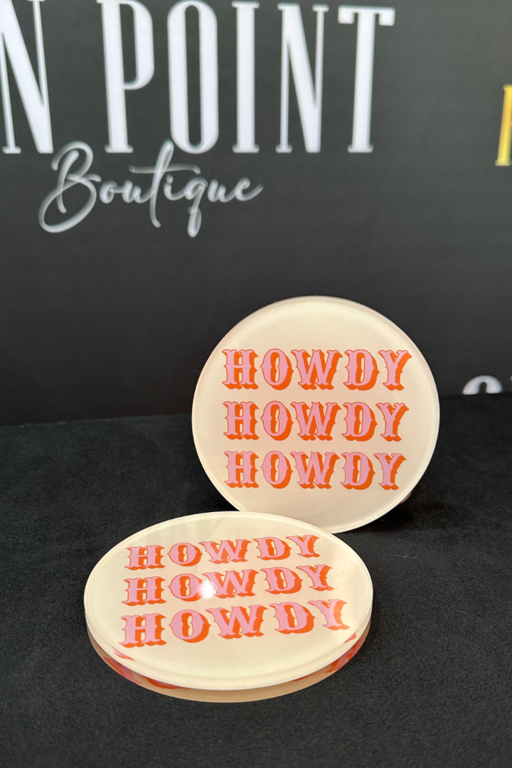 Fashion Acrylic Coaster