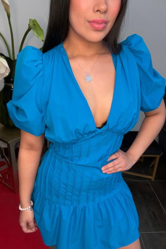 Electric Energy Midi Dress