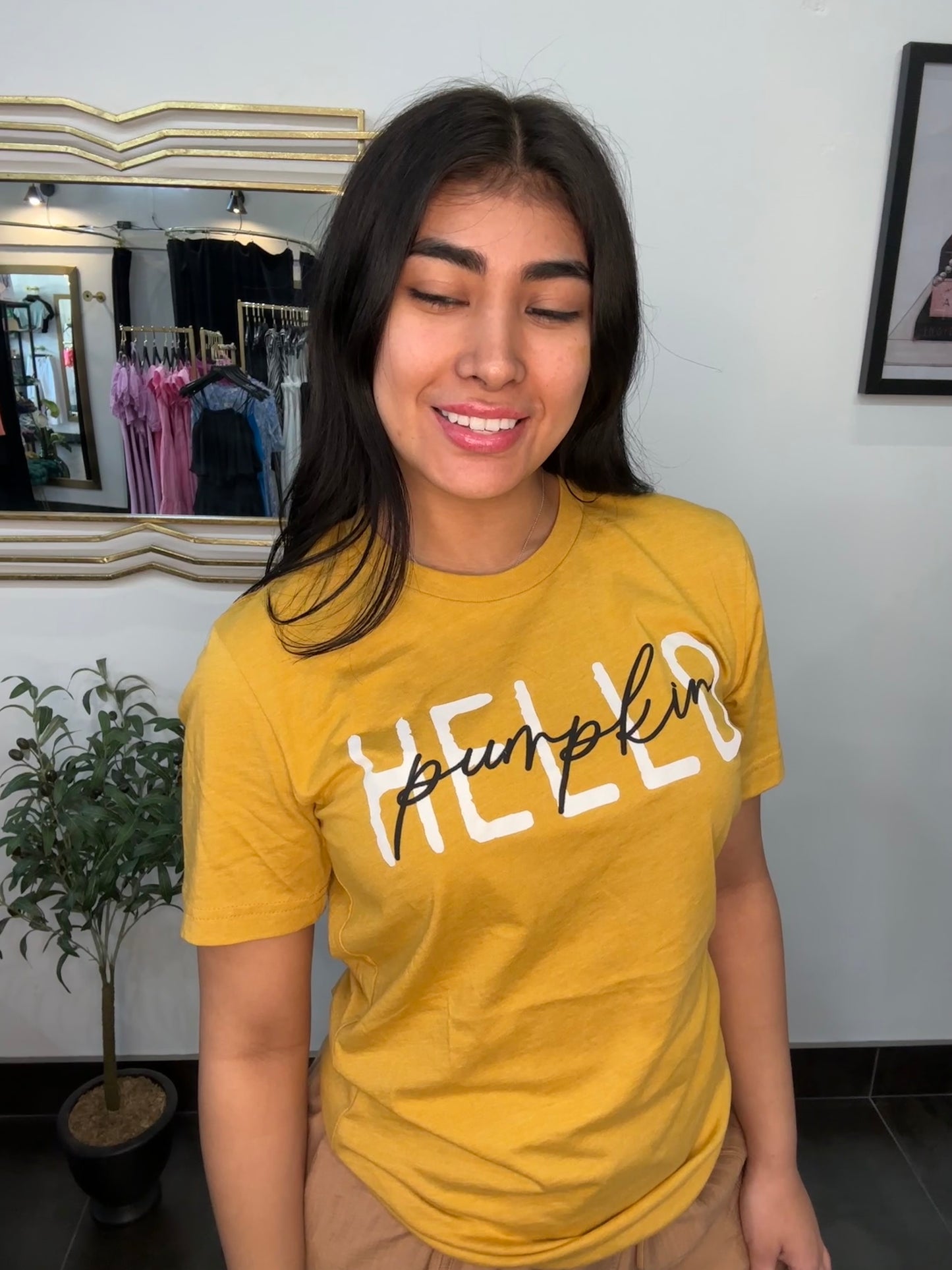Hello Pumpkin Graphic Tee