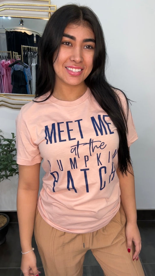 Meet Me at the Pumpkin Patch Graphic Tee