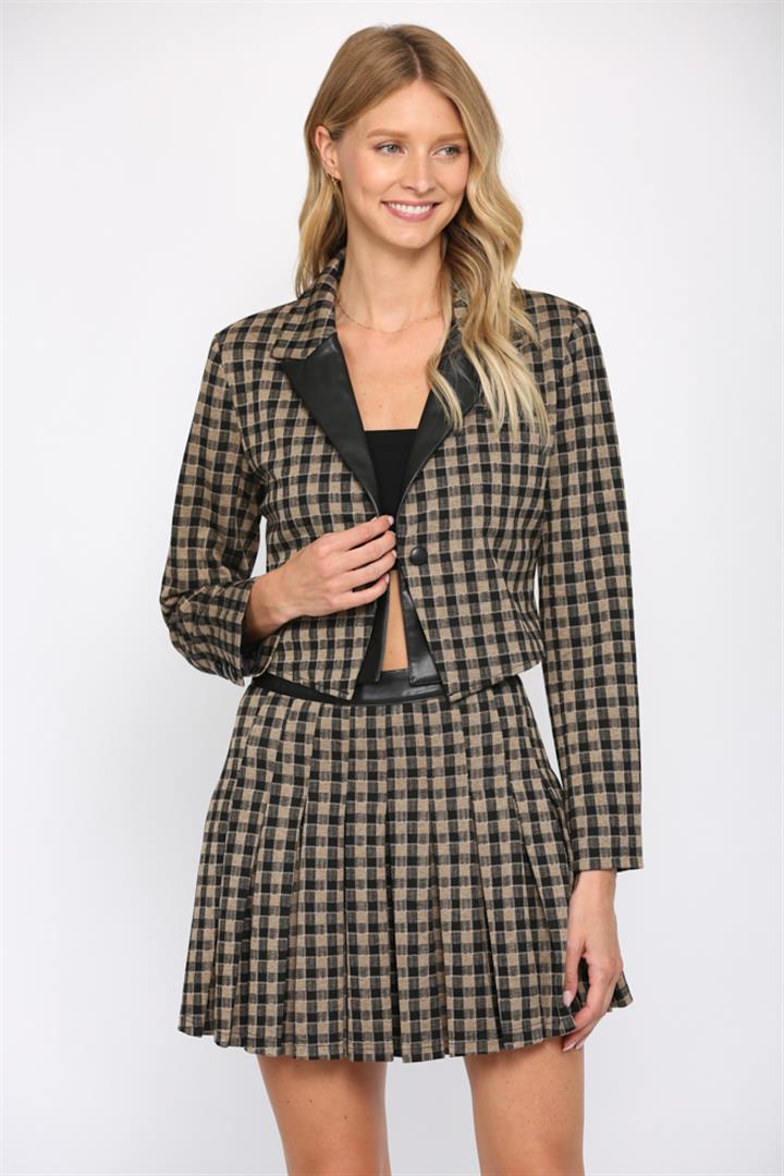Most Popular Checkered Jacket
